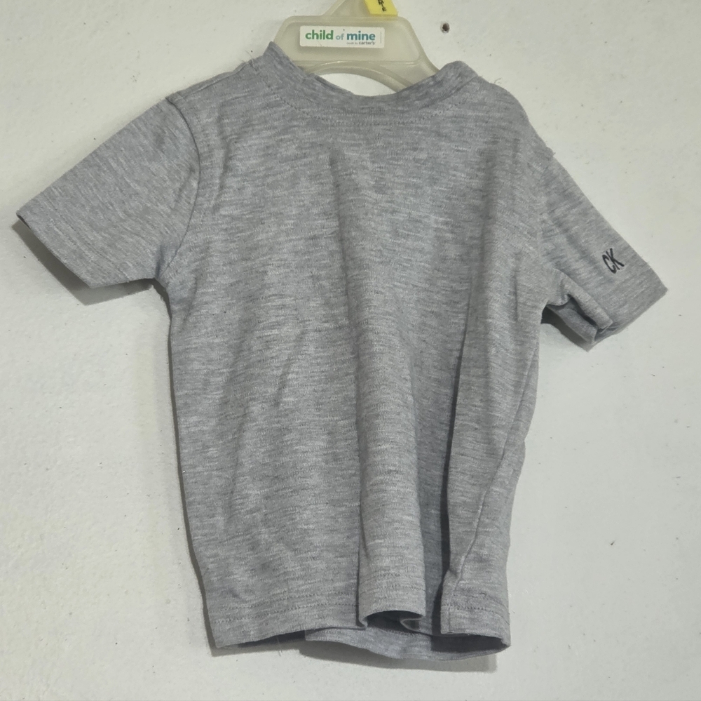 Calvin Klein Jeans Gray Kids T-Shirt (0197)